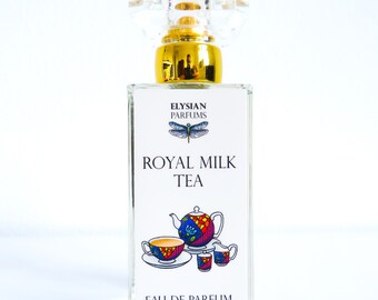 Royal Milk Tea Eau de Parfum, Unisex, Modern and Inspired, Artisan Perfume, 50 ml