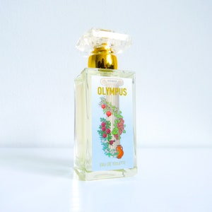 Olympus Eau de parfum, koriander, roze peper, roos, eikenmos, uniseks, modern en geïnspireerd, ambachtelijk parfum, 50 ml