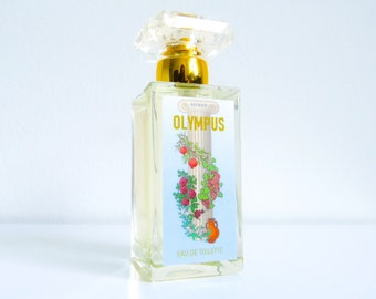 Olympus Eau de Parfum, Coriander, Pink Peppercorn, Rose, Oakmoss, Unisex, Modern and Inspired, Artisan Perfume, 50 ml