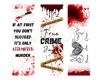 True Crime Junkie Pen Wraps, Téléchargement instantané, Fichier numérique, PNG