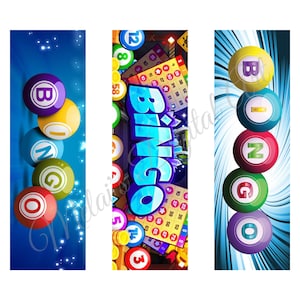 Bingo Pen Wraps, Epoxy Pen Decals, Gokken Fun Game Night Pen Wraps, Instant Digitale Download, PNG-bestanden