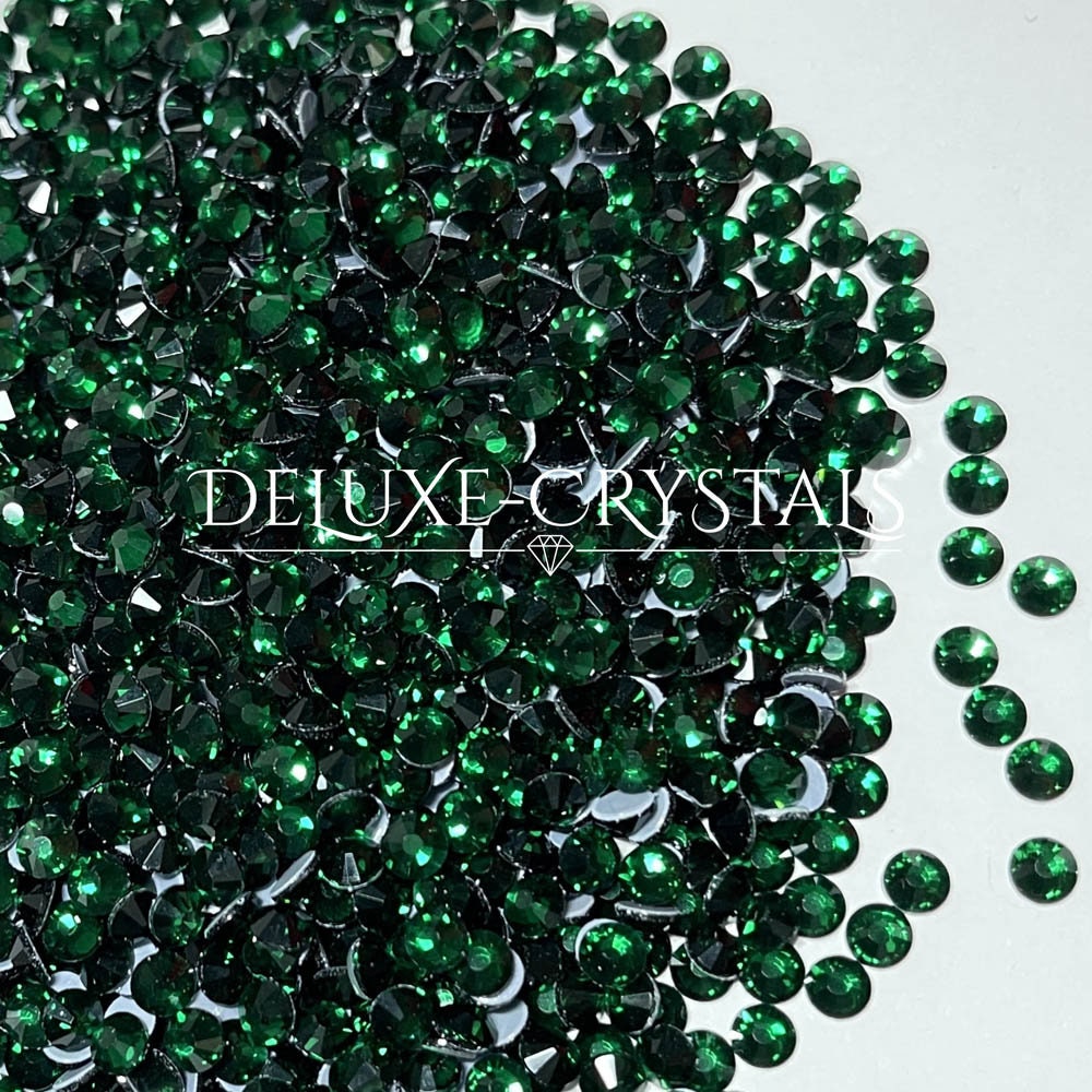  Preciosa Viva Rhinestones No Hotfix Flatback - Jet Hemitate -  SS12 (3mm) - Choose Your Quantity (72) : Beauty & Personal Care