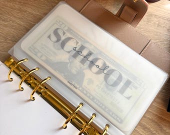 Cash Stuffing Envelopes A6 | Cash Envelope Inserts | Budget Binder Inserts | Sinking Funds Cash Envelope System | Personalized