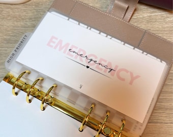 Cash Stuffing Envelopes A6 | Double Font Personalized Cash Envelopes | Budget Binder Inserts | Sinking Funds Cash Envelope System