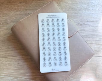 Cash Stuffing Tracker A6 | Sinking Funds Savings Tracker | Budget Binder Inserts | Money Saving Challenge | A6 Budget Tracker
