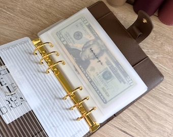 Cash Stuffing Envelopes A6, Matte Cash Envelopes, Sinking Funds Budget Binder Inserts, Cash Envelope System, Minimalist