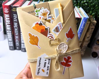 Fall Blind Date with a Book | Cozy Bookish Gift for Readers | Mystery Book Lover Gift | Autumn Reading Gift
