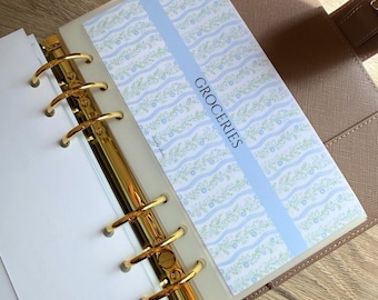 Bloom Garden Cash Envelopes A6 / A7 / Long Standard Wallet size