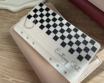 A6 budgetkuvert, matt kassakupletteringssystem