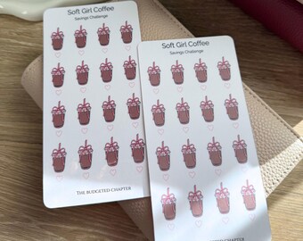 Sparutmaning för iskaffe – A6 budgetpärm