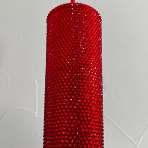 Handmade Crystal Rhinestone Tumbler. 24oz in SS20 and SS30 crystals.