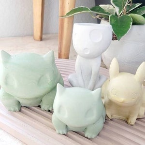 Large bulbasaur planter Bulbasaur Pot Pokemon Planter Pokemon Flower Pot Big Bulbasaur Plant Pot Bulbasaur Planter LargeBulbasaur image 7