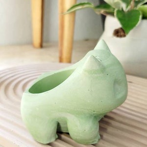 Large bulbasaur planter Bulbasaur Pot Pokemon Planter Pokemon Flower Pot Big Bulbasaur Plant Pot Bulbasaur Planter LargeBulbasaur image 4