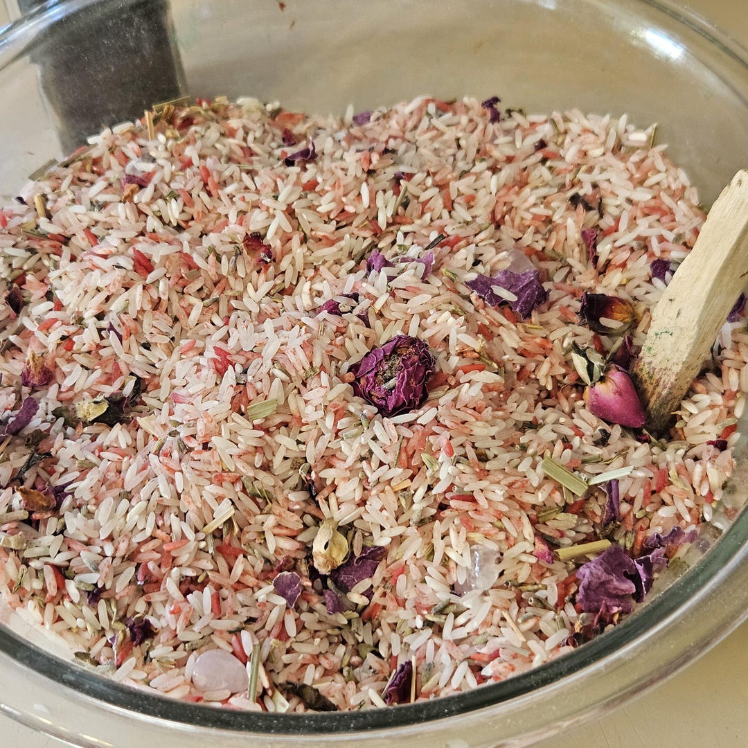 Attraction & Self-worth Ritual Rice | Witchcraft Created Blend With ...