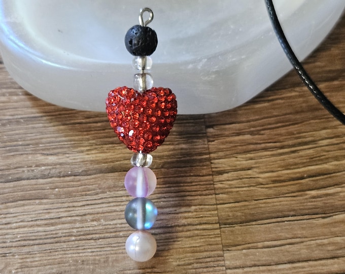 Amulet for Heart & Love – Pendant, Keychain, or Car Charm