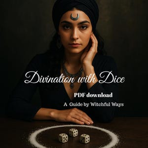 Divination with Dice PDF | Printable Dice Fortune Telling Guide, Dice Oracle Instructions, Witchy Digital Download | Divination Tool