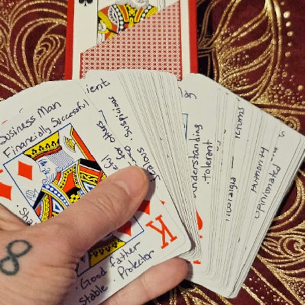 Cartomancy Learning Deck Gypsy Cards for Fortune Telling, Divination, and Card Reading Sessions with Guides and Book for Cartomancy