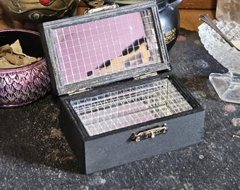 Return to Sender Mirror Box for Containment Spells for Witchcraft Rituals and Spell Work