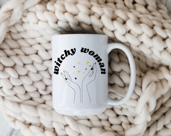 Witchy Woman Mug | Witchy Mug | Spiritual Mug | Crystal Lover Mug | Mystical Mug