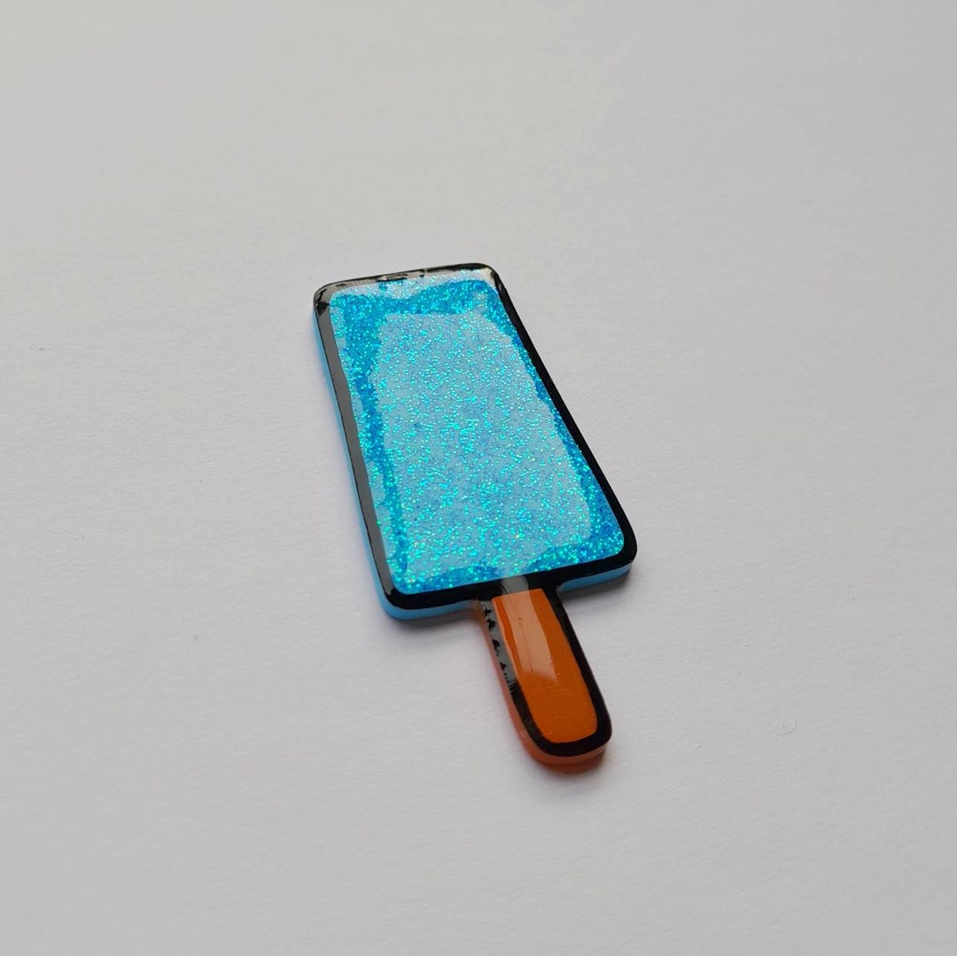 Sea Salt Ice Cream // Kingdom Hearts Inspired Pin Badge OR Fridge