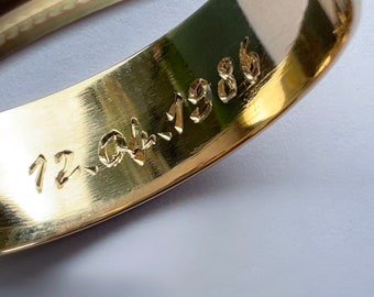 Hand Engraving - ring, necklace, pendant, bracelet, earrings.