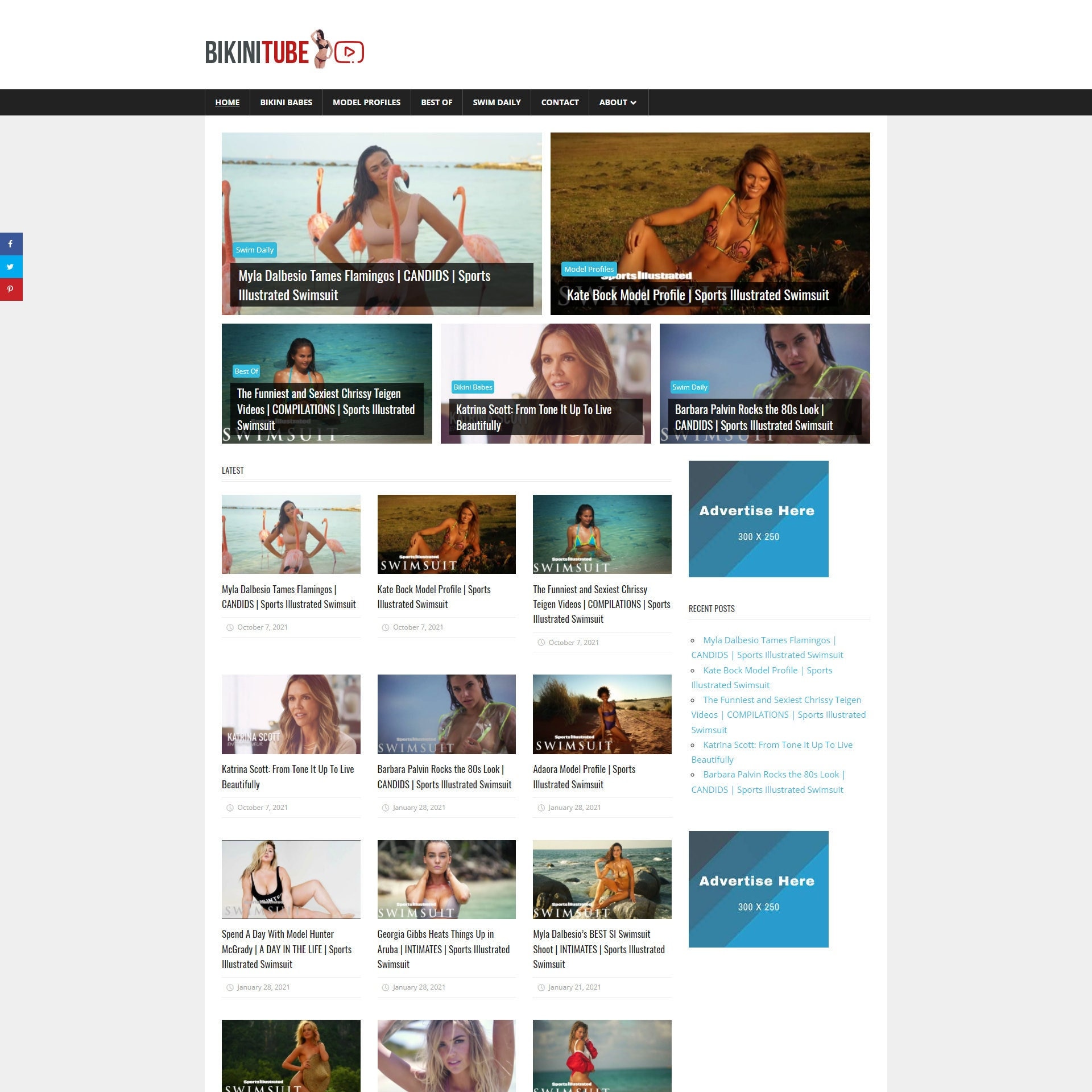 Automated Bikini  Sexy Videos Niche Premade Website - Etsy