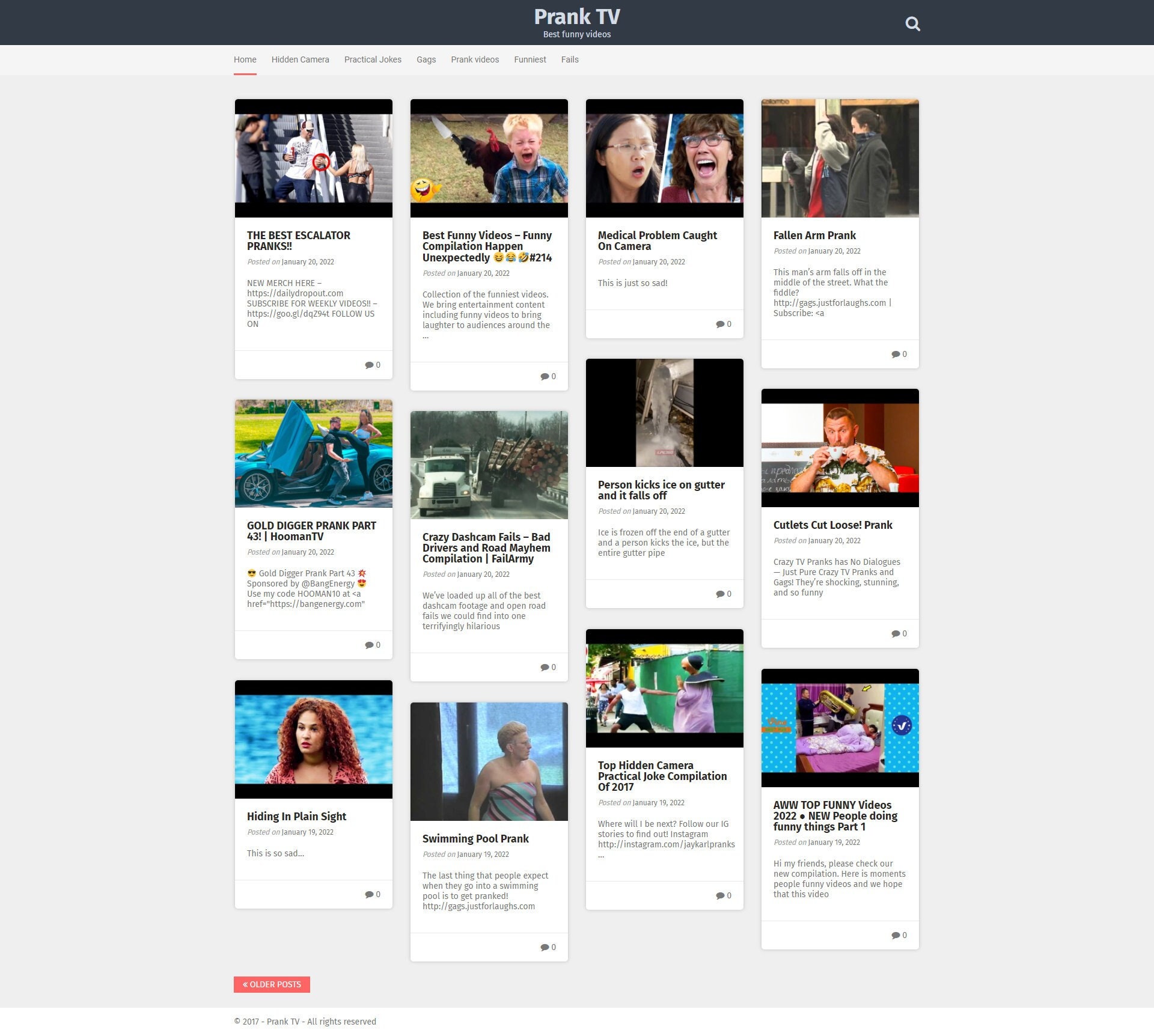 Automated Pranks Funny Videos / Niche Premade Website - Etsy Automated Pranks Funny Videos / Niche Premade Website - Etsy
