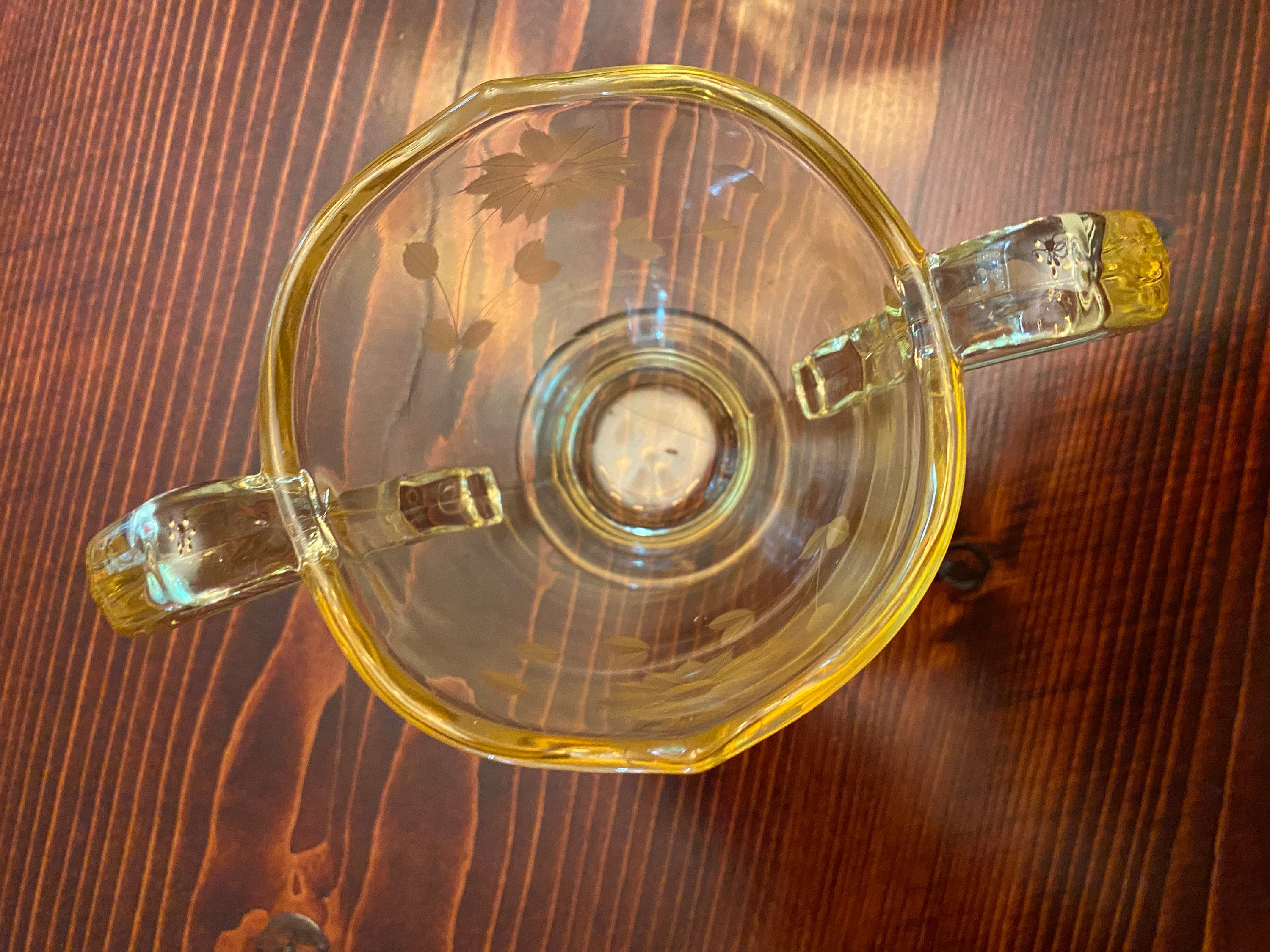 Lancaster Jubilee Yellow Depression Glass Etsy
