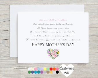 Mother's Day Card For Baby Loss | Stillbirth Card  | Infant Loss | Child Loss | Miscarriage Card | You Are Still A Mother
