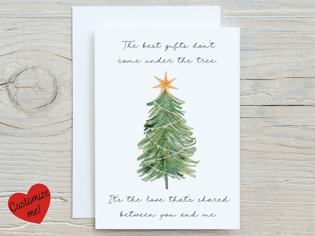 Christmas Card for Husband, Wife, Boyfriend, Girlfriend Romantic