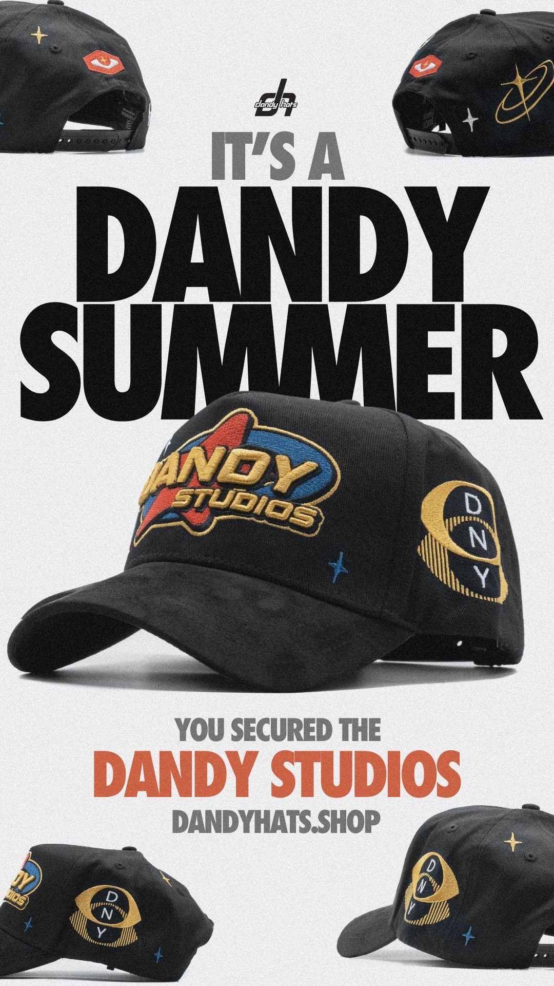 Dandy Hats Dandy Studios , Dandy Hats , Dandy Summer, - Etsy