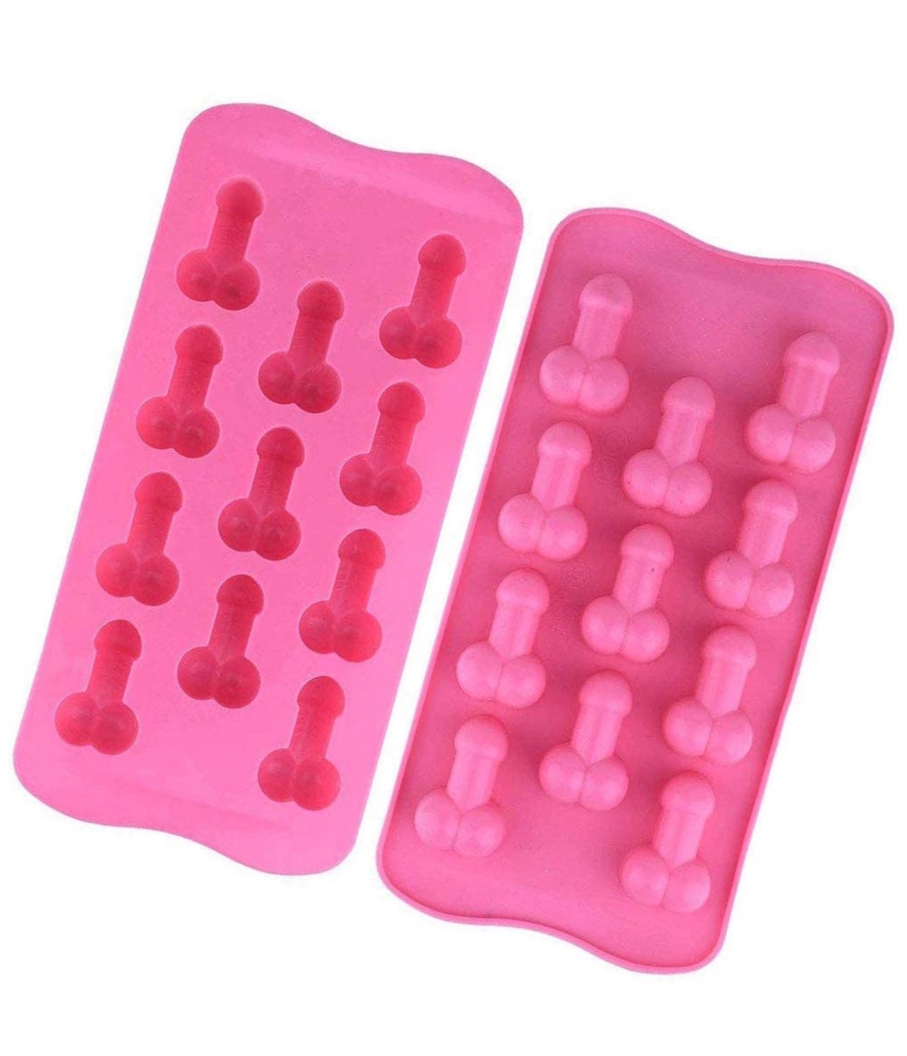 Silicone Penis Dick Ice Cube Tray Prank Jelly Candy Mold Night Hen Party  Funny