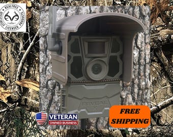 TACTACAM Reveal X Series Cellular Trail Camera Snow Ice Rain Sun Glare Protective Cover