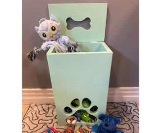 Dog Toy Storage and Play Center