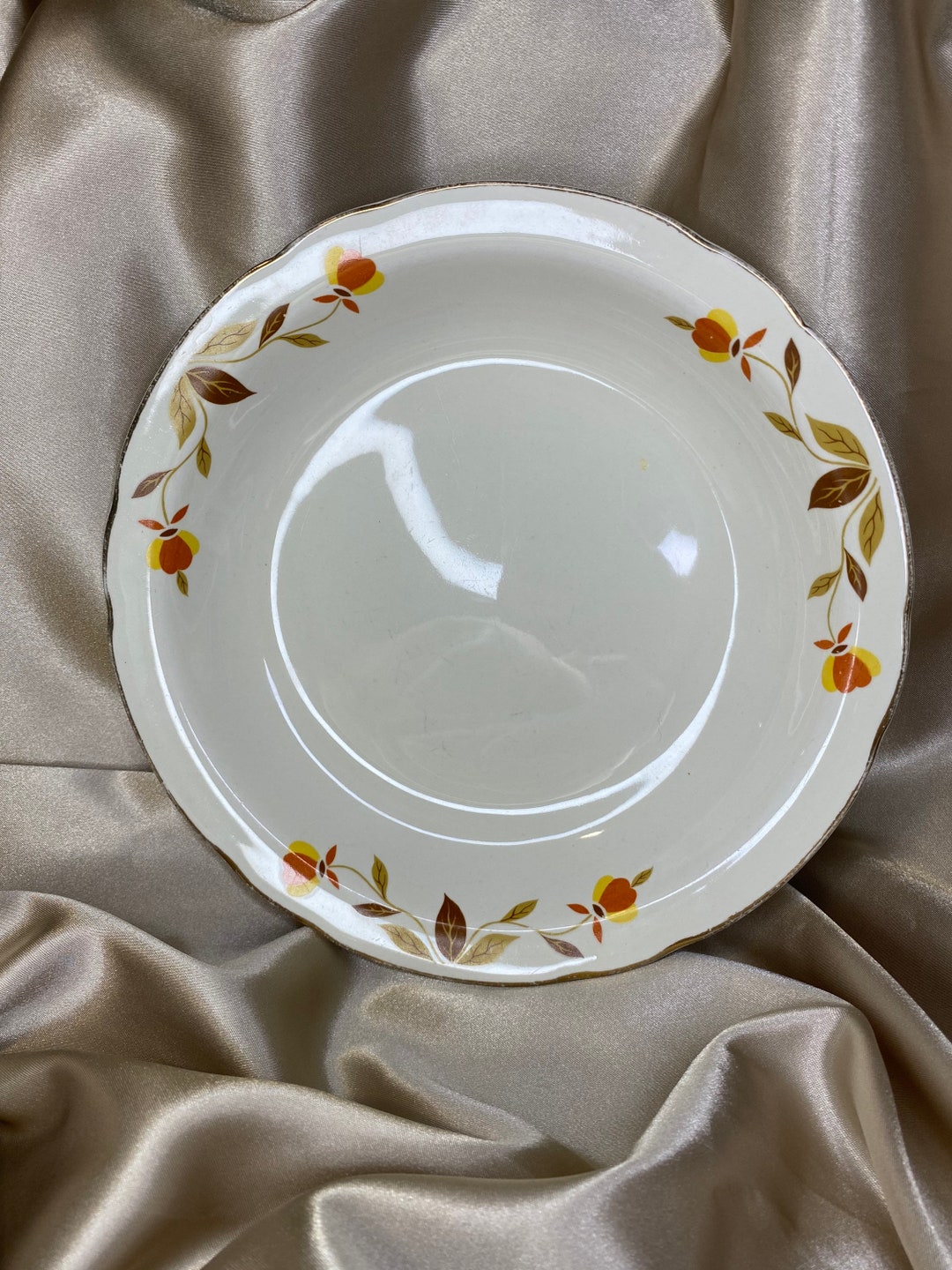 CHIPPED Salad Bowl Mary Dunbar Jewel Tea China Original Etsy