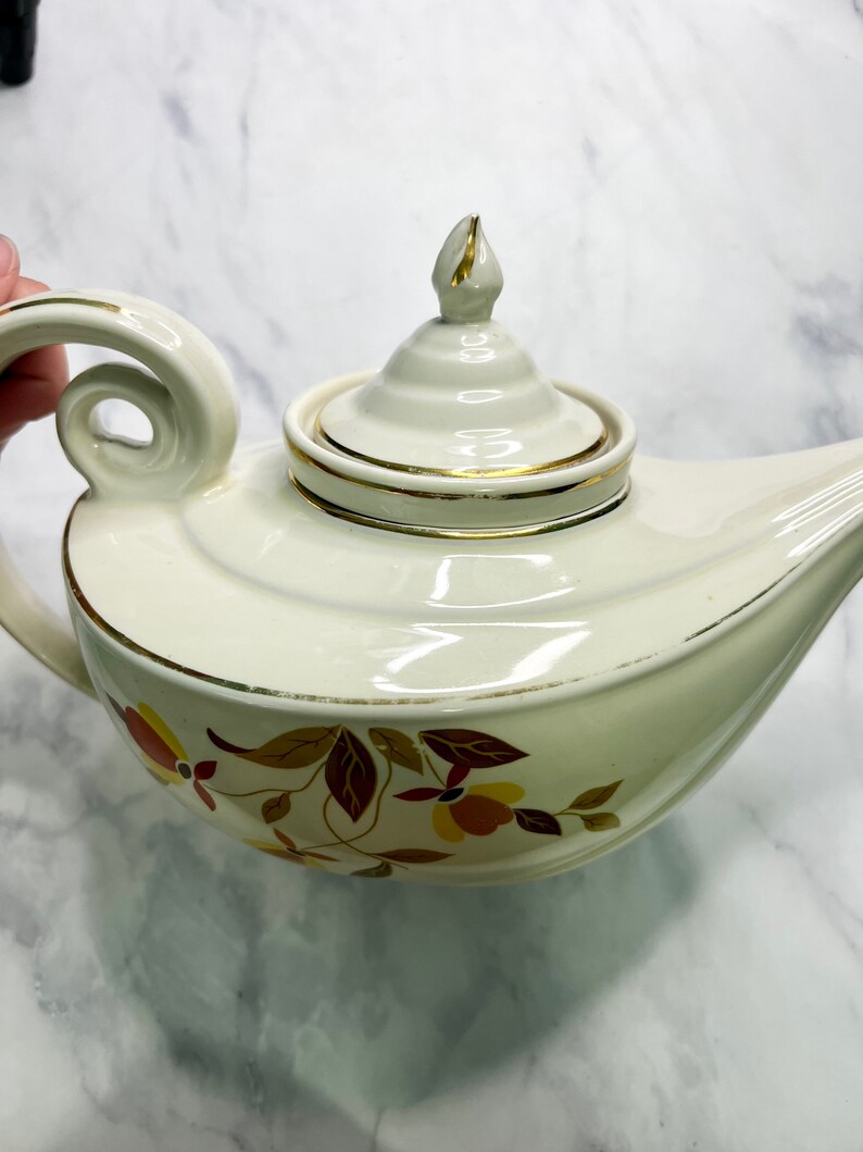 Aladdin Tea Pot Aladdin Teapot Vintage Teapot Jewel Tea Etsy
