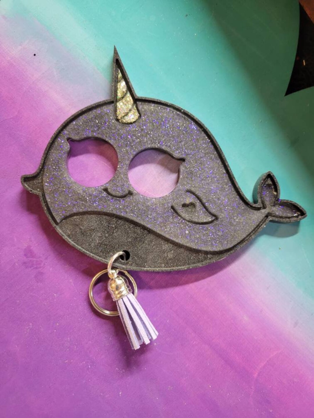 Narwhal Keychains Etsy