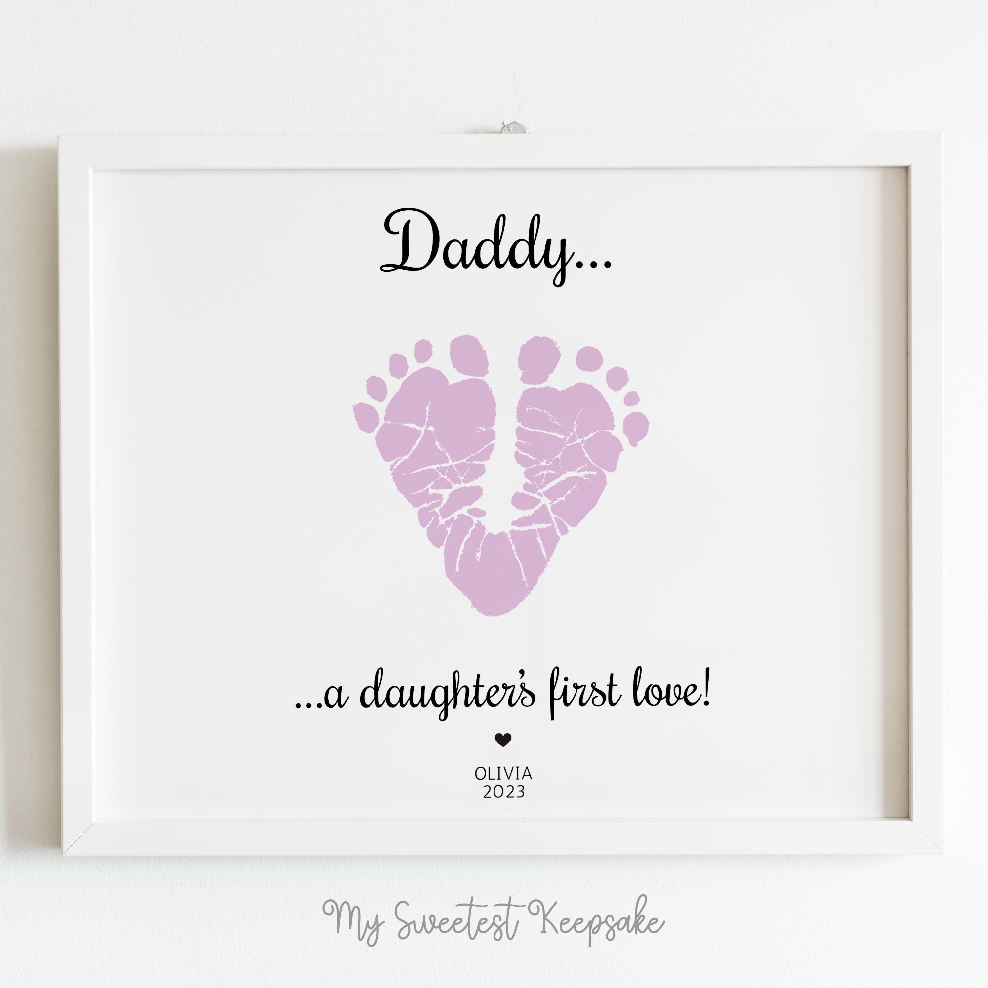 Fathers day gifts from baby daughter 2025