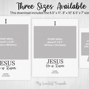 Printable I Love Jesus Handprint Craft for Easter I Love - Etsy UK