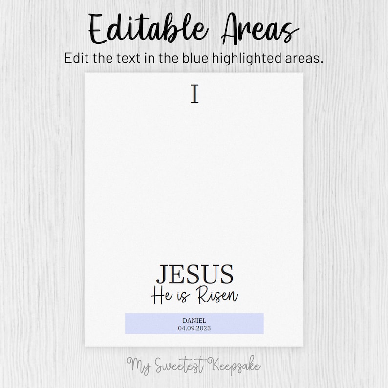 Printable I Love Jesus Handprint Craft for Easter I Love - Etsy UK