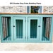 View of Double Dog Crate Furniture Building Plan - Etsy