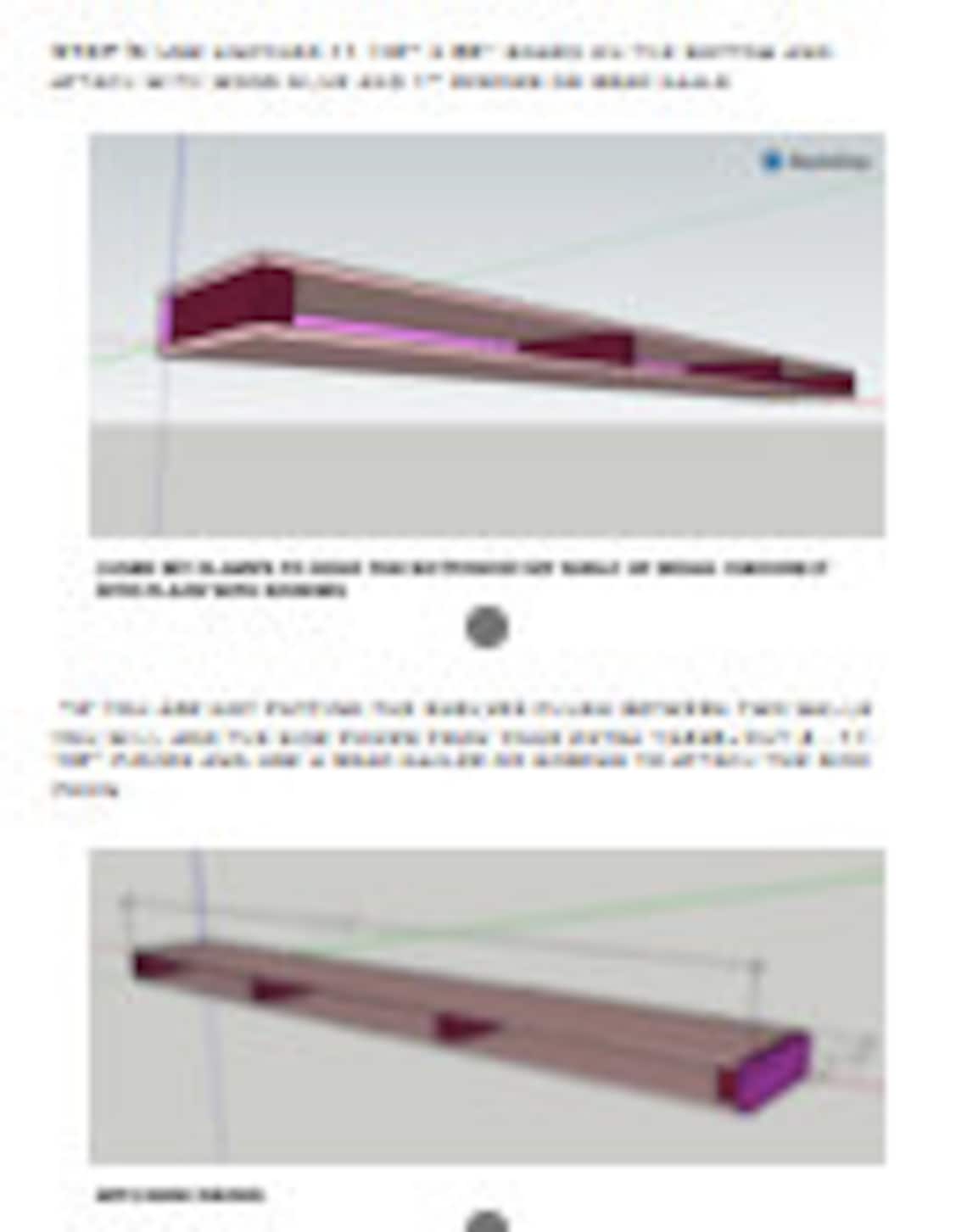 Easy DIY Floating Shelf Building Plans Etsy