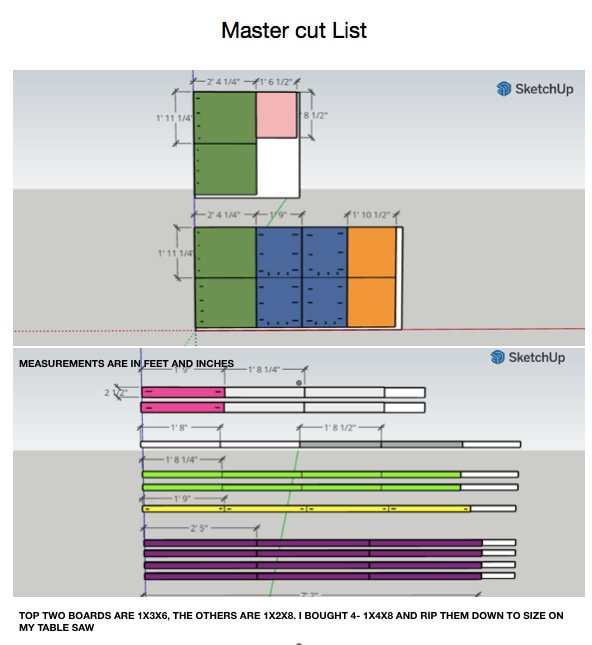 Easy DIY Desk Building Plans Etsy