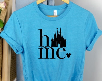 Home Disney Castle Shirt, Disney Shirt, Disney Castle Home Shirt, Disneyland Shirt, Disney Gift Shirt, Disney Family Shirt, Disney T Shirt