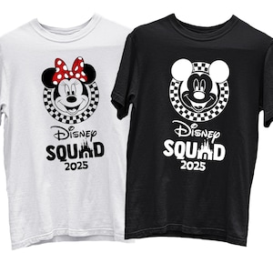 Disney Family Shirts, Disney Squad 2025 Shirts, Family Disneyland Shirts, Disneyworld Shirts 2025, Disney Shirts, Disney World Shirts