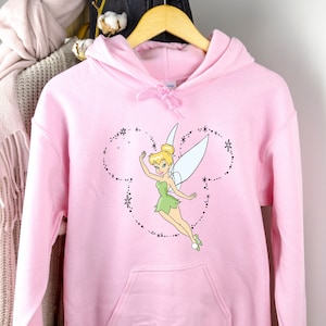 Tinkerbell top sweatshirt womens