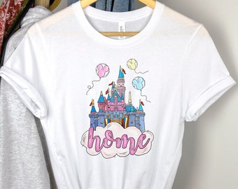Home Disney Castle Shirt, Disney Shirt, Disney Castle Home Shirt, Disneyland Shirt, Disney Gift Shirt, Disney Family Shirt, Disney T Shirt