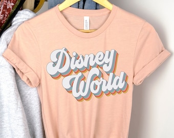 Camisa de Disney World, Camisa retro de Disney World, Camisa de Mickey, Camisa de Disney Epcot, Camisa de Disney, Camiseta de vacaciones de Disney, Camiseta de Disney Trip