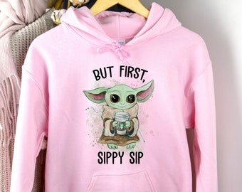 girls baby yoda sweater