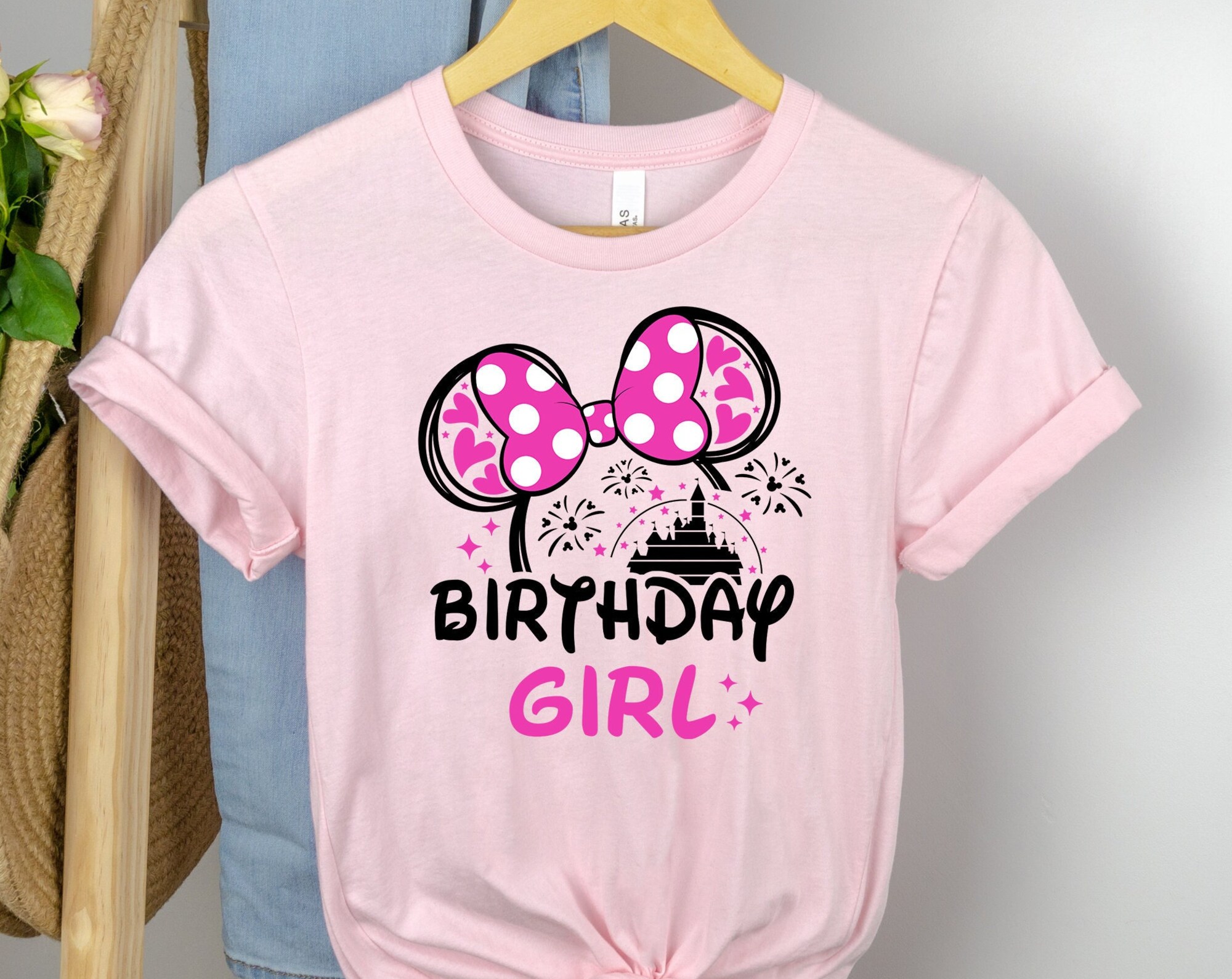 Discover Disney mouse birthday girl tshirt, Disney Family and couple tshirt, Disney youth and toddler tee, Minnie birthday girl, Birthday girl tshirt